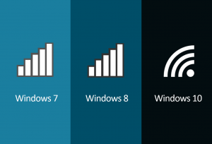 Click the icon to open a list of available Wi-Fi networks